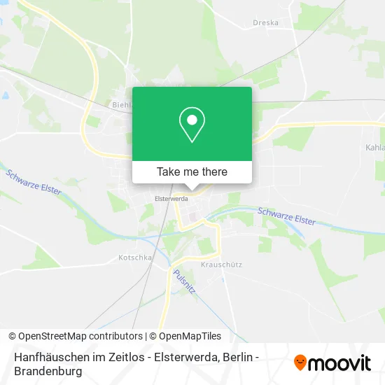 Карта Hanfhäuschen im Zeitlos - Elsterwerda