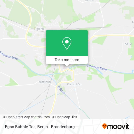 Egsa Bubble Tea map