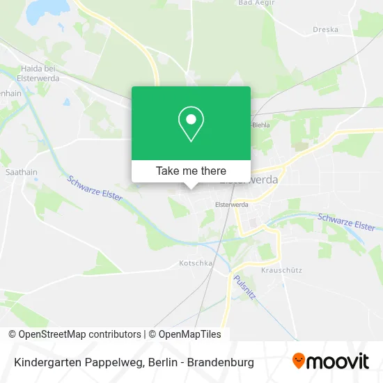 Kindergarten Pappelweg map