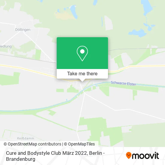 Карта Cure and Bodystyle Club März 2022