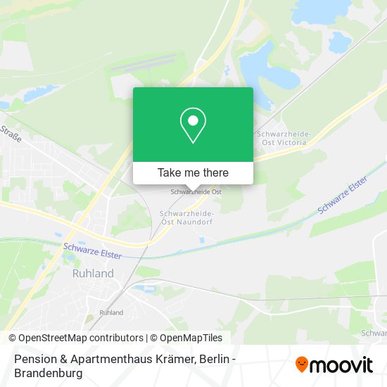 Pension & Apartmenthaus Krämer map