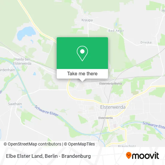 Карта Elbe Elster Land