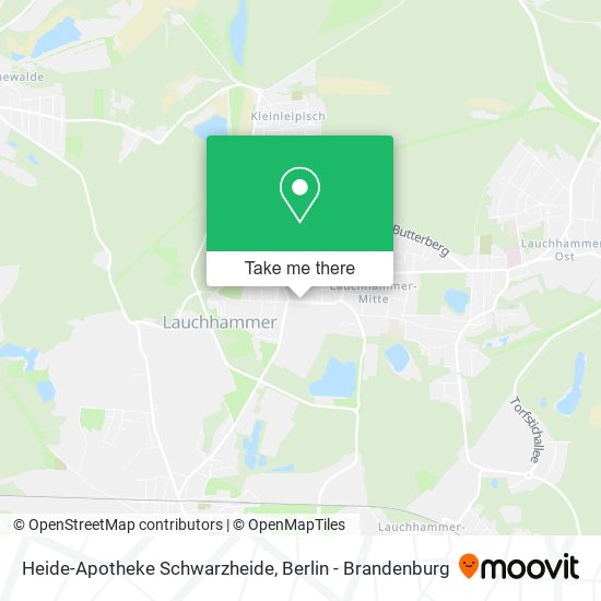 Heide-Apotheke Schwarzheide map