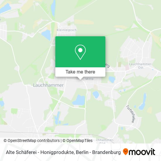 Alte Schäferei - Honigprodukte map