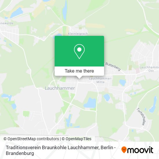 Traditionsverein Braunkohle Lauchhammer map