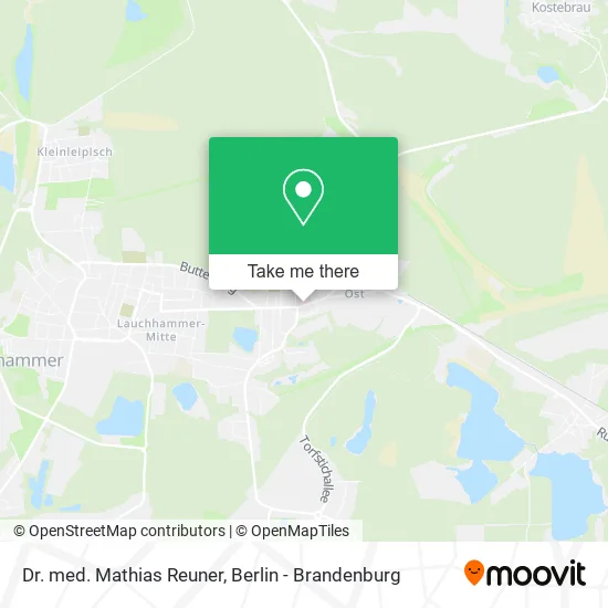 Карта Dr. med. Mathias Reuner