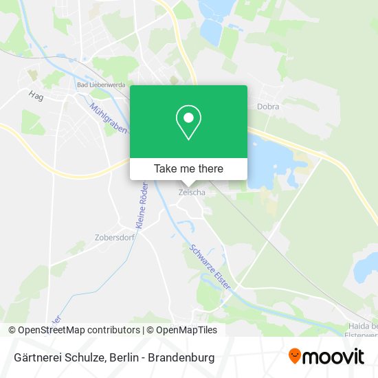 Gärtnerei Schulze map