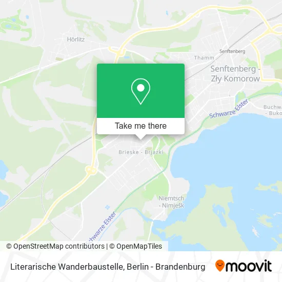 Карта Literarische Wanderbaustelle