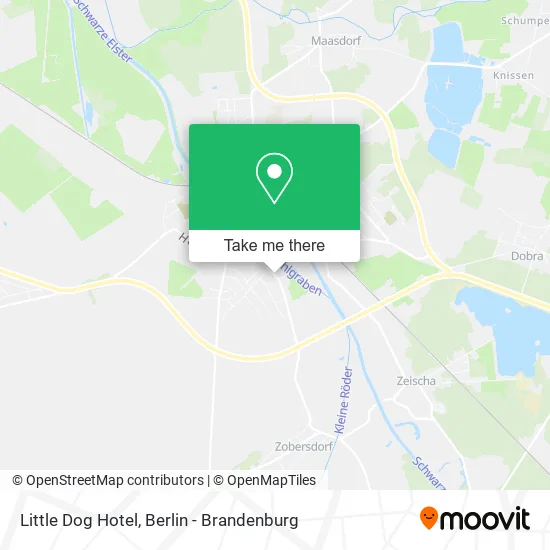 Little Dog Hotel map