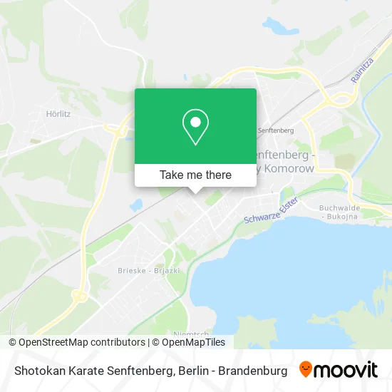 Shotokan Karate Senftenberg map