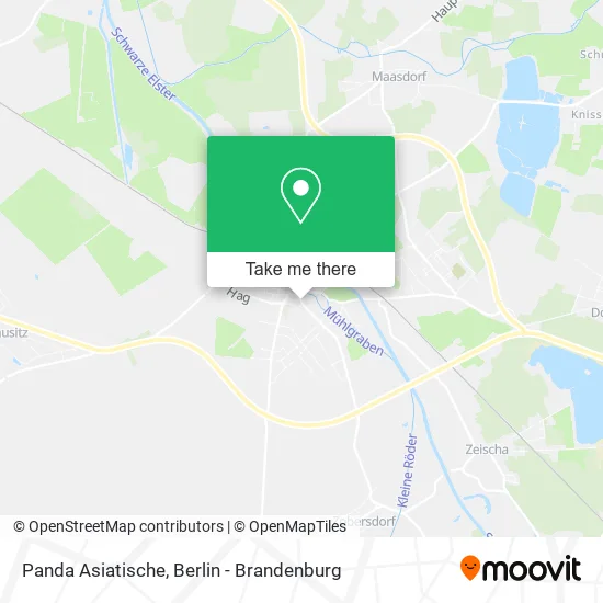 Panda Asiatische map