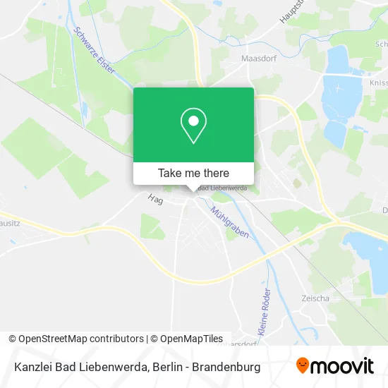 Карта Kanzlei Bad Liebenwerda