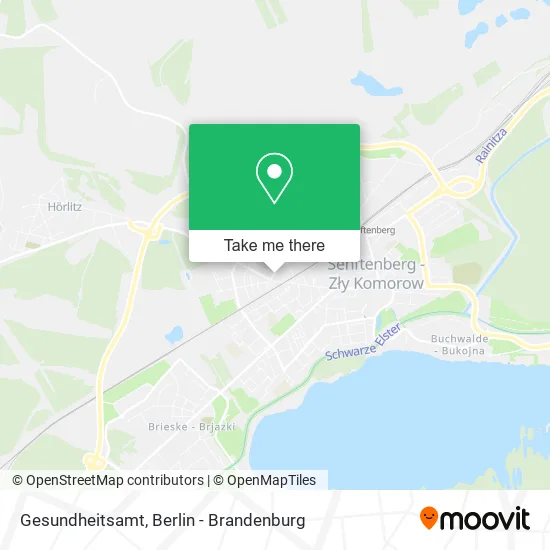 Карта Gesundheitsamt