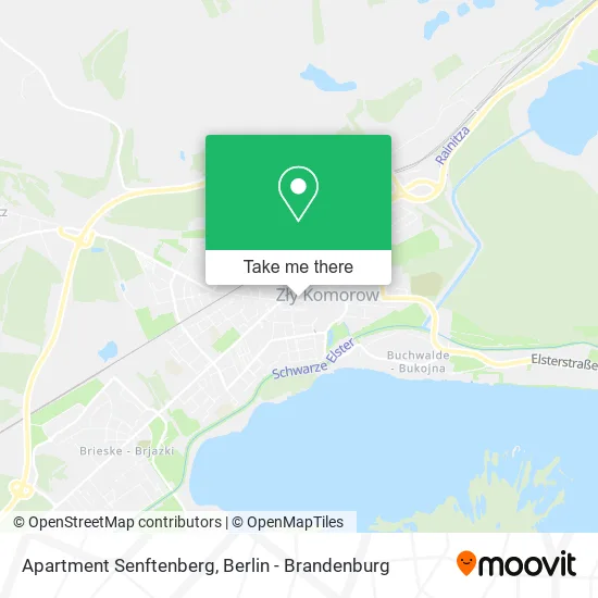 Карта Apartment Senftenberg