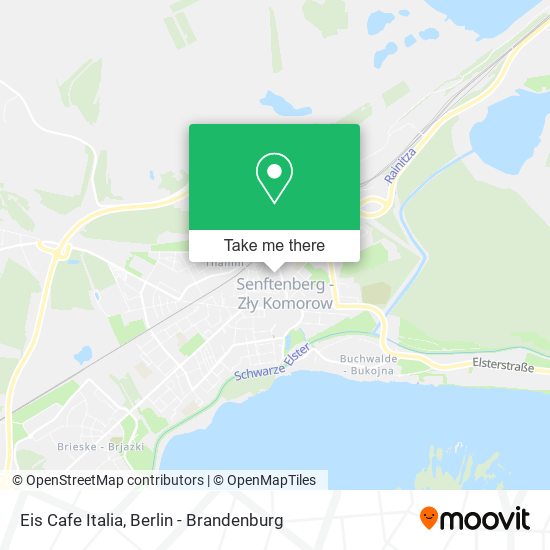 Eis Cafe Italia map