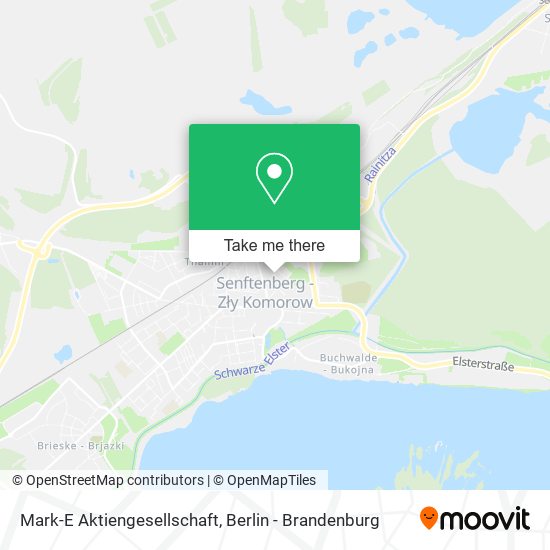 Mark-E Aktiengesellschaft map