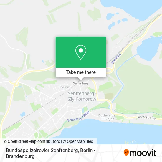 Карта Bundespolizeirevier Senftenberg