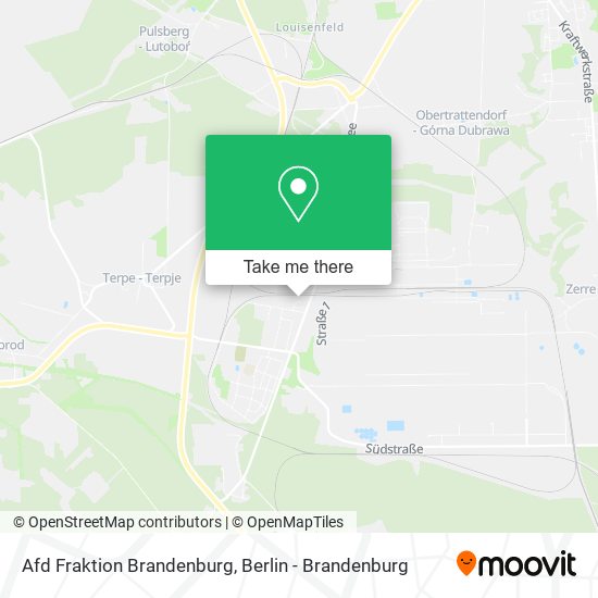 Afd Fraktion Brandenburg map