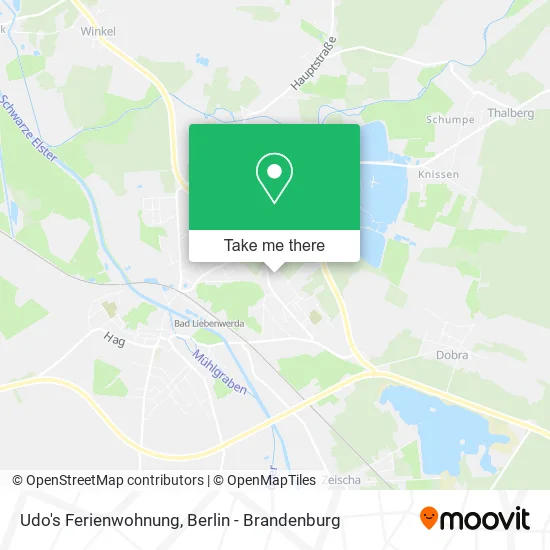 Карта Udo's Ferienwohnung