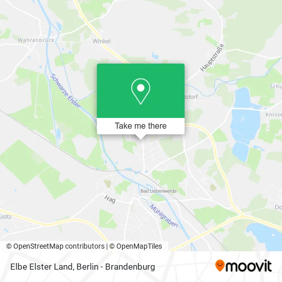 Карта Elbe Elster Land