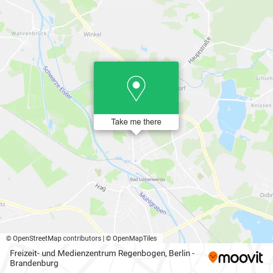 Карта Freizeit- und Medienzentrum Regenbogen