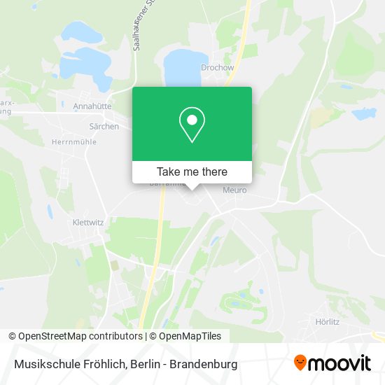 Musikschule Fröhlich map