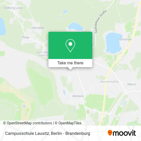 Campusschule Lausitz map