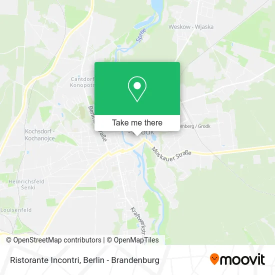 Ristorante Incontri map