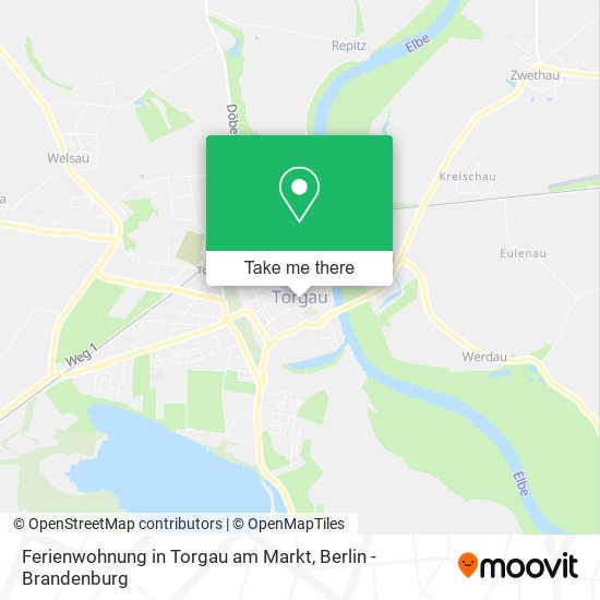 Ferienwohnung in Torgau am Markt map