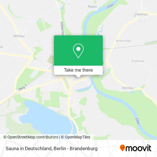 Sauna in Deutschland map