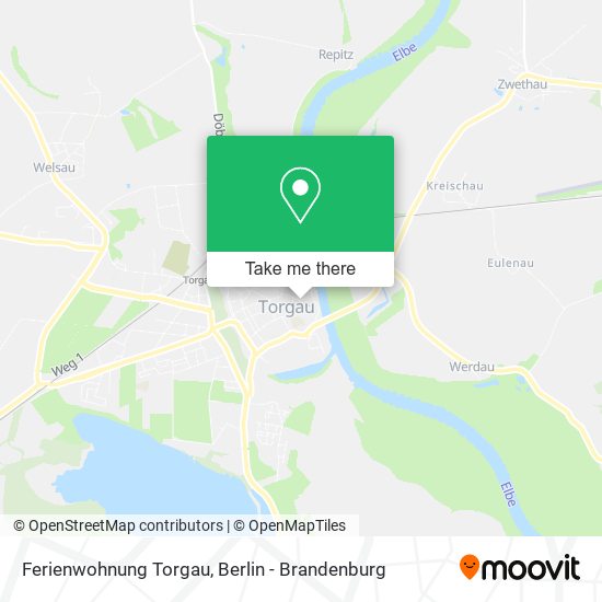 Ferienwohnung Torgau map