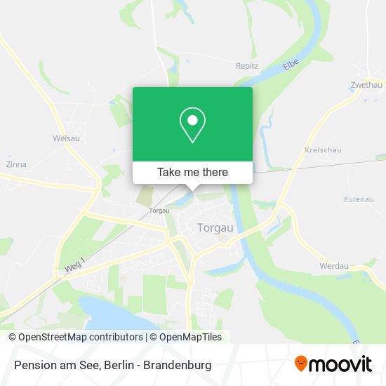 Pension am See map