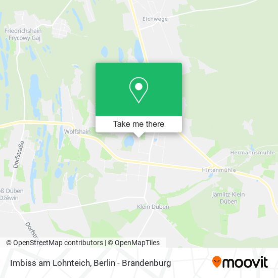 Imbiss am Lohnteich map