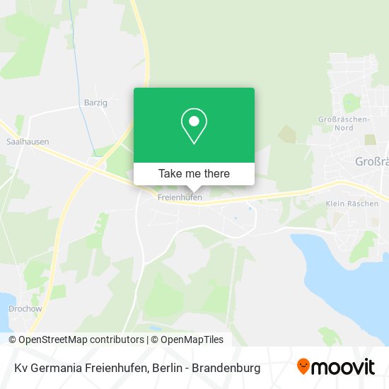 Карта Kv Germania Freienhufen