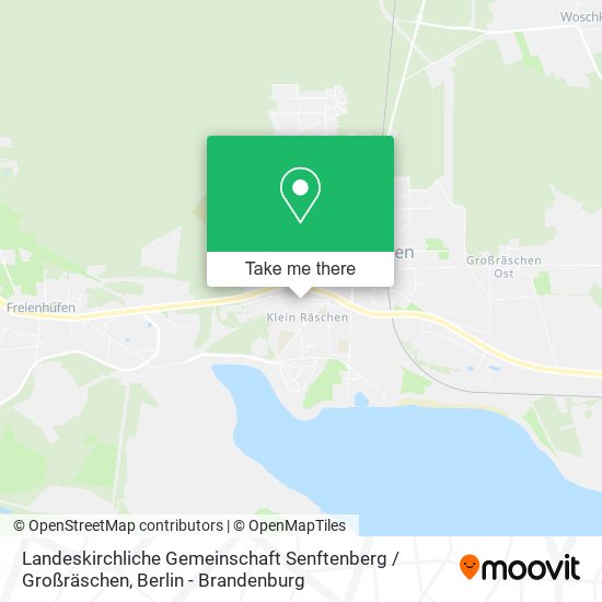 Карта Landeskirchliche Gemeinschaft Senftenberg / Großräschen