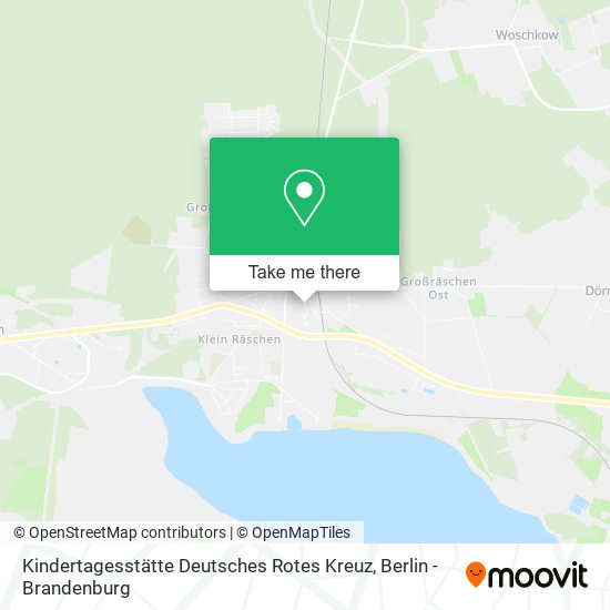 Карта Kindertagesstätte Deutsches Rotes Kreuz