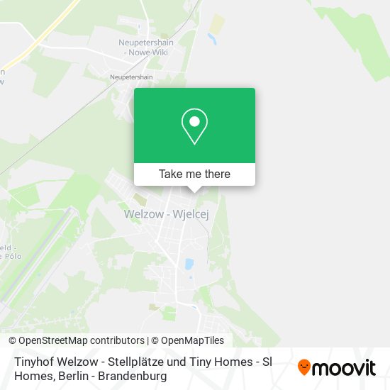 Tinyhof Welzow - Stellplätze und Tiny Homes - Sl Homes map