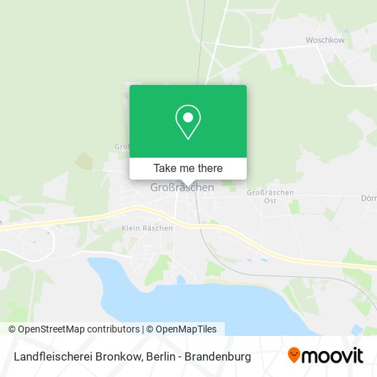 Landfleischerei Bronkow map