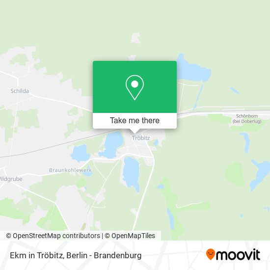 Ekm in Tröbitz map