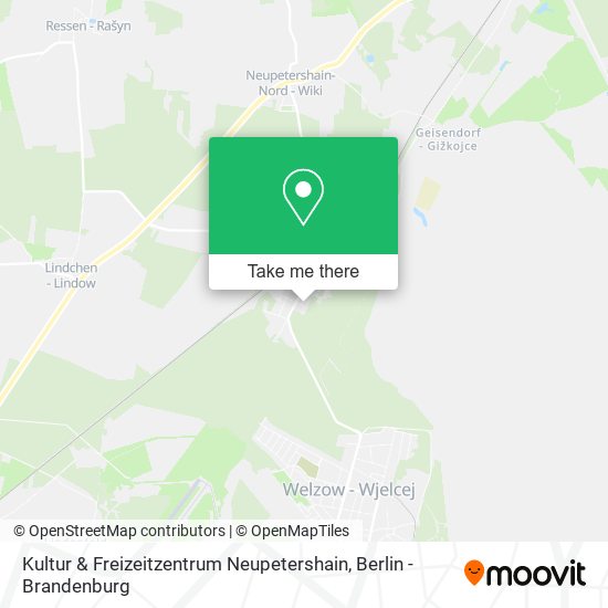 Kultur & Freizeitzentrum Neupetershain map