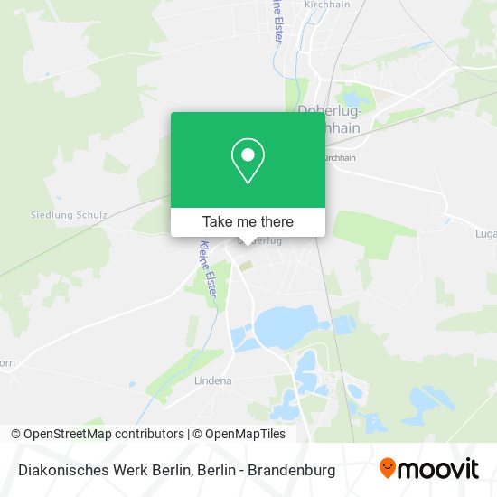 Diakonisches Werk Berlin map