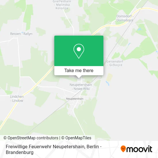 Карта Freiwillige Feuerwehr Neupetershain