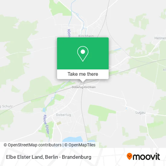 Карта Elbe Elster Land