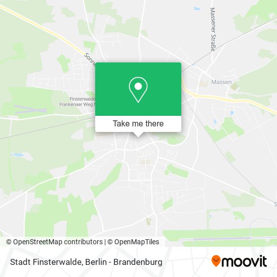 Карта Stadt Finsterwalde