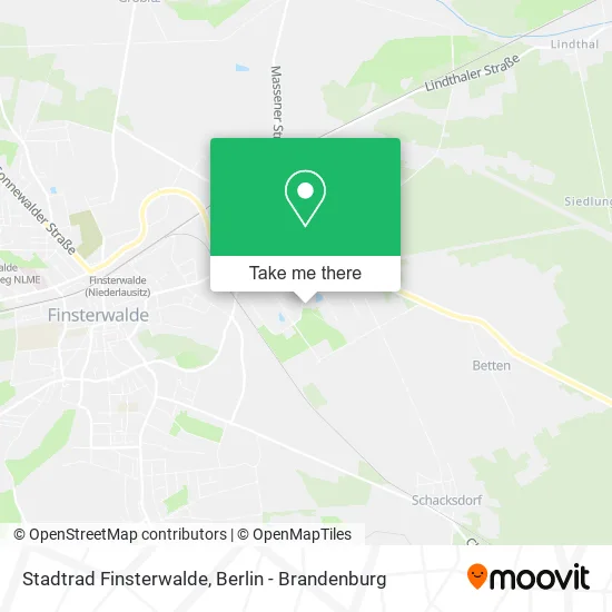 Карта Stadtrad Finsterwalde