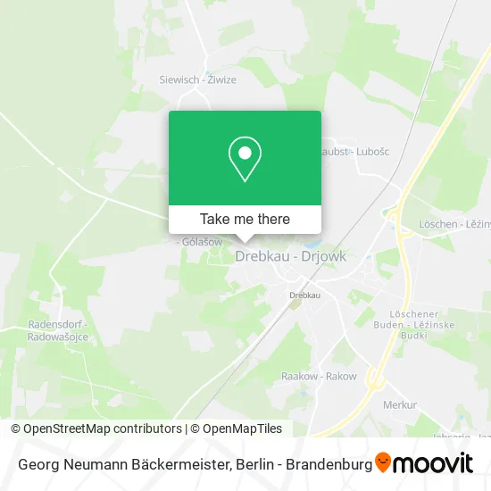 Карта Georg Neumann Bäckermeister