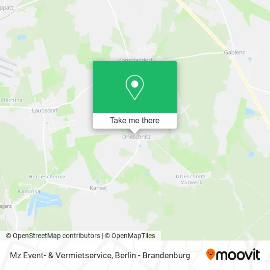 Карта Mz Event- & Vermietservice