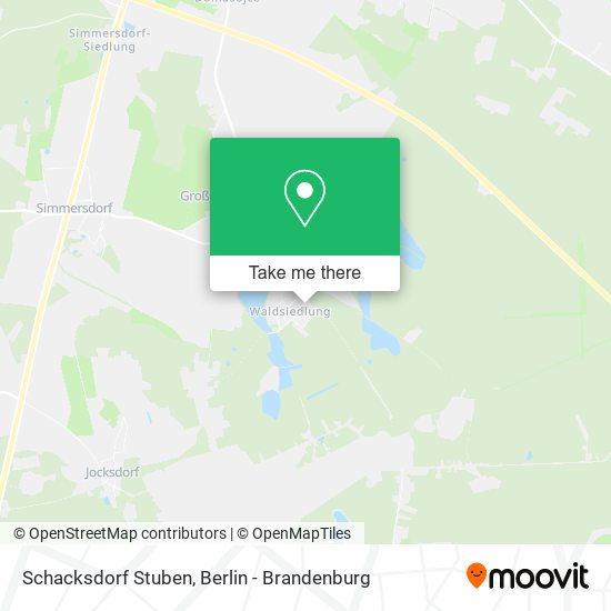 Schacksdorf Stuben map