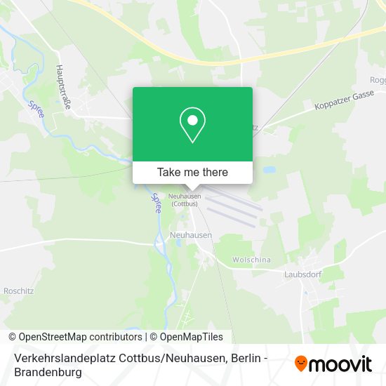 Verkehrslandeplatz Cottbus / Neuhausen map