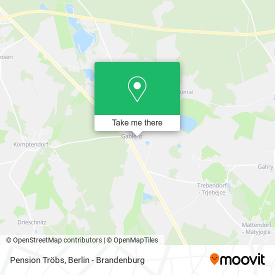 Pension Tröbs map